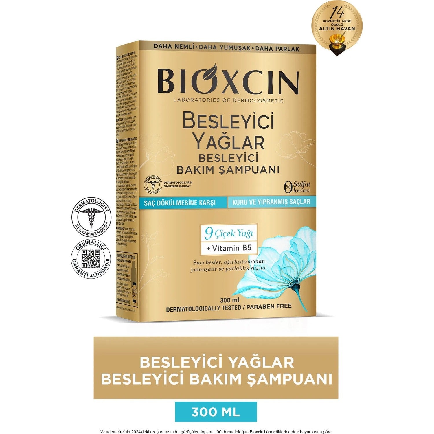 Bioxcin Nourishing Oils Repair Shampoo