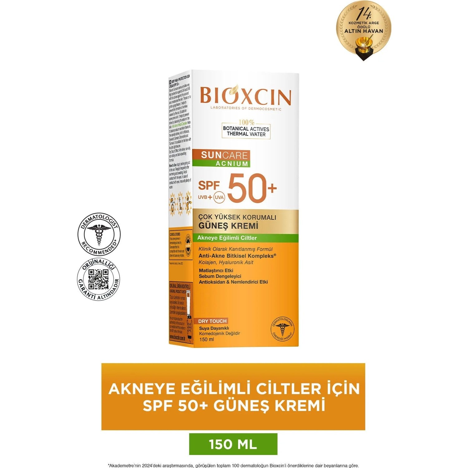 Bioxcin Sun Care SPF50 Sunscreen