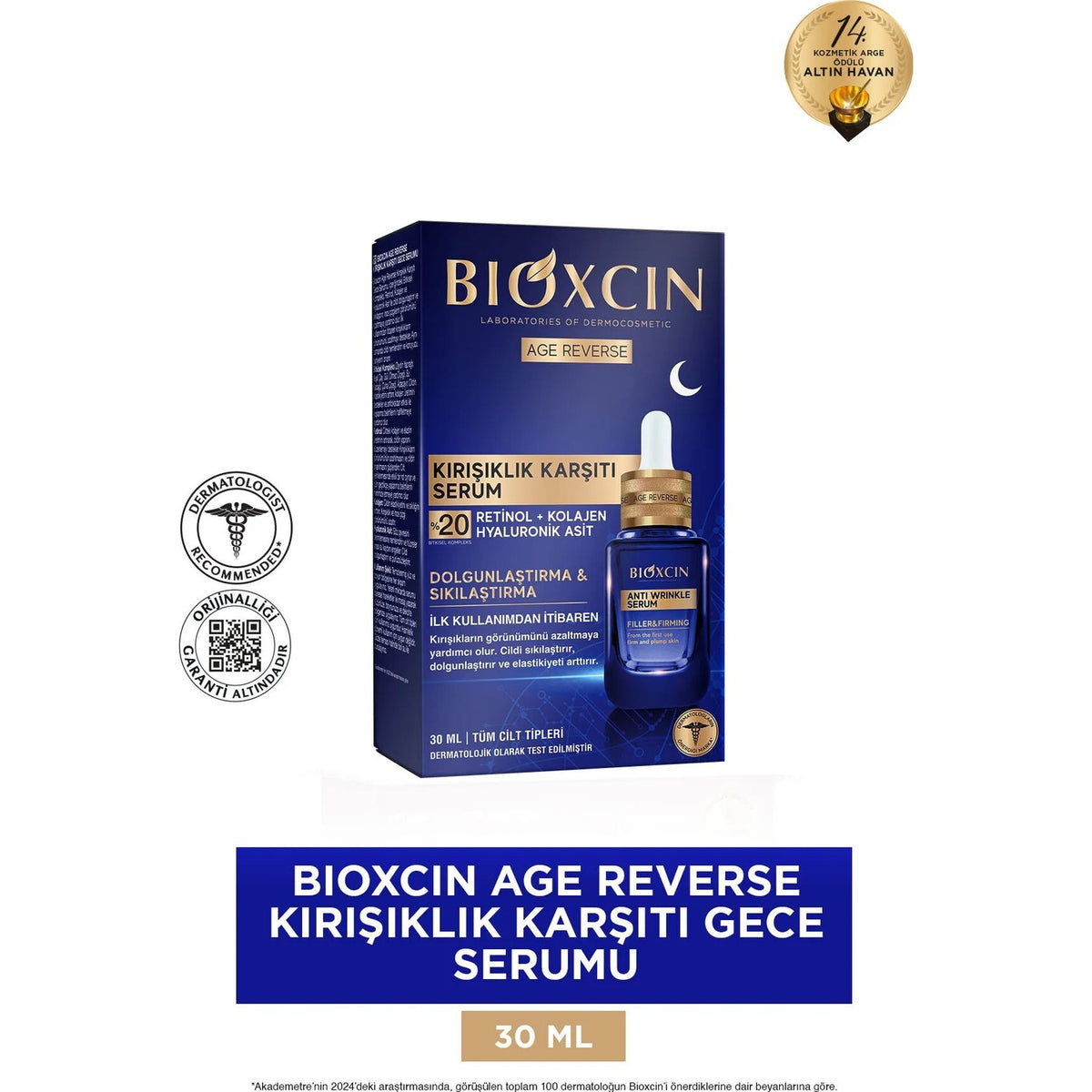 Bioxcin Age Reverse Anti-Wrinkle Serum