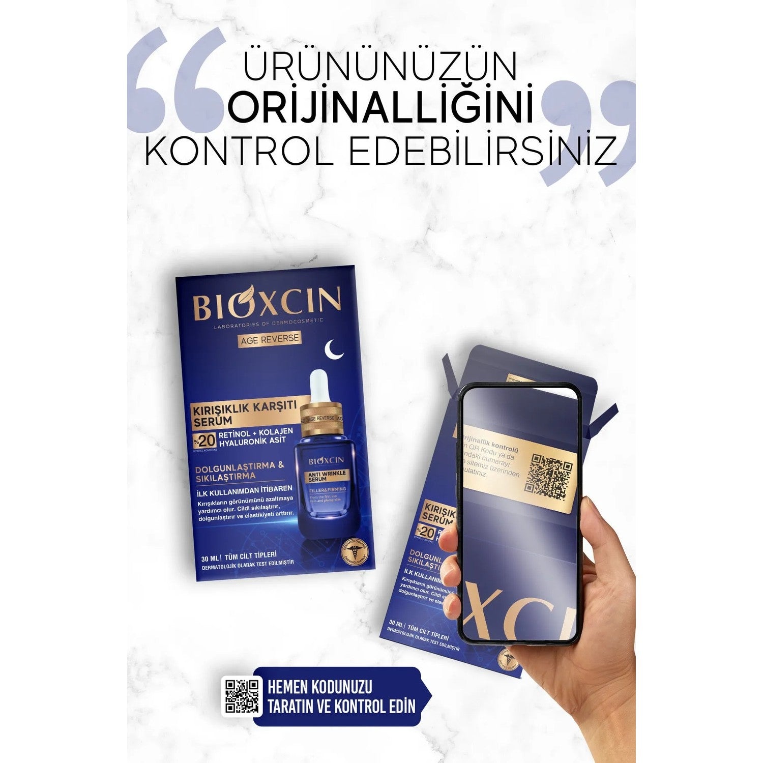 Bioxcin Age Reverse Anti-Wrinkle Serum