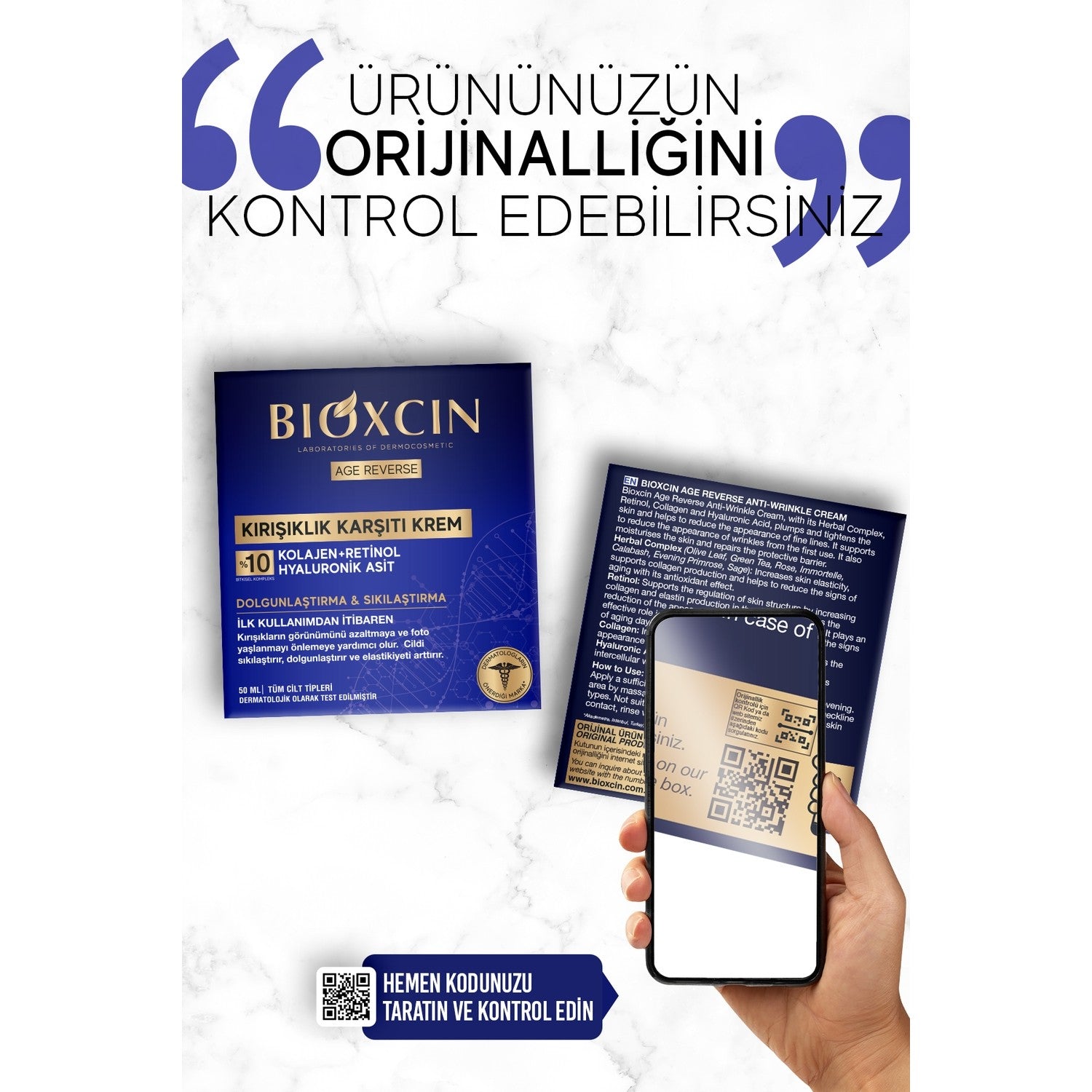 Bioxcin Age Reverse Anti-Wrinkle Cream