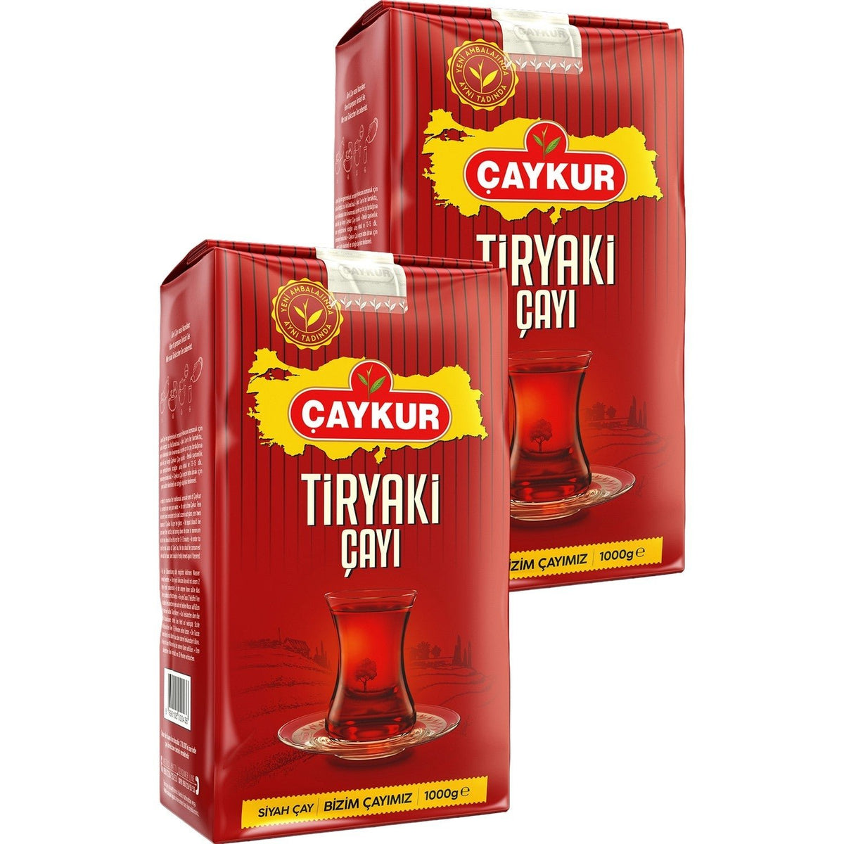 Caykur Tiryaki loose leaf tea 1000 g. Ikili pack - MALLTURK