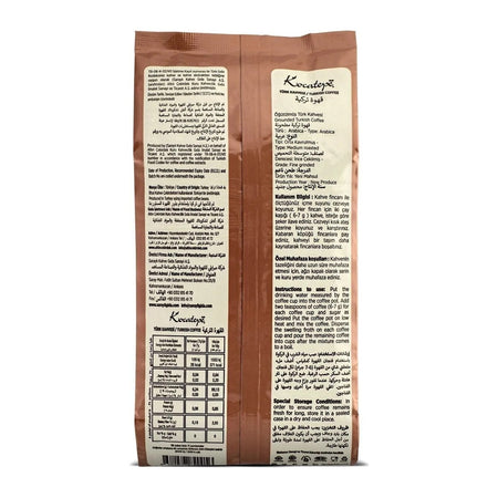 Kocatepe Coffee - Kocatepe 500 gr Ground Turkish Coffee, 3-Pack - Traditional Flavor from Turkiye - MALLTURK