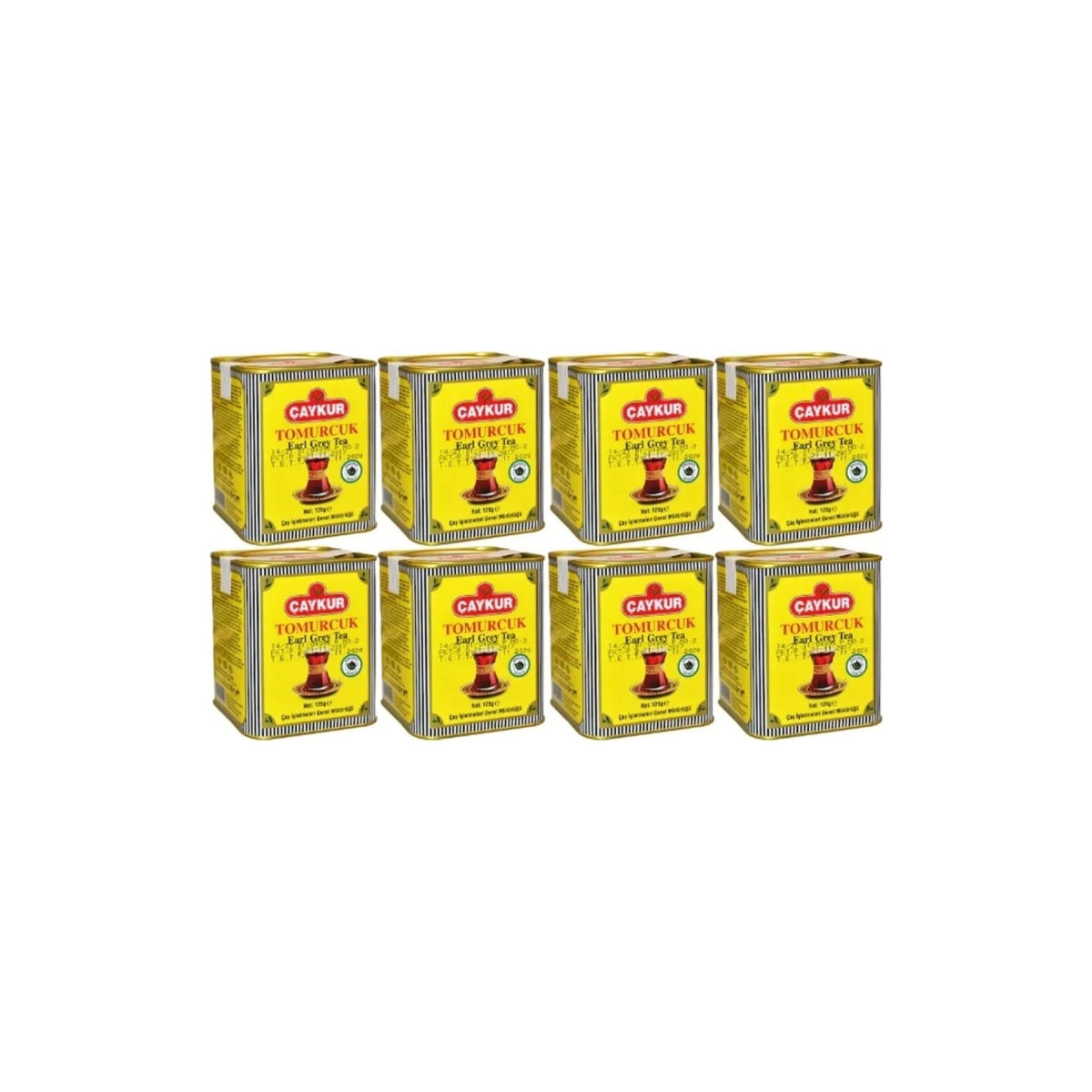 Caykur bud tea 125 g Teneke 8 pieces bergamot flavored quality natural leaf tea - MALLTURK