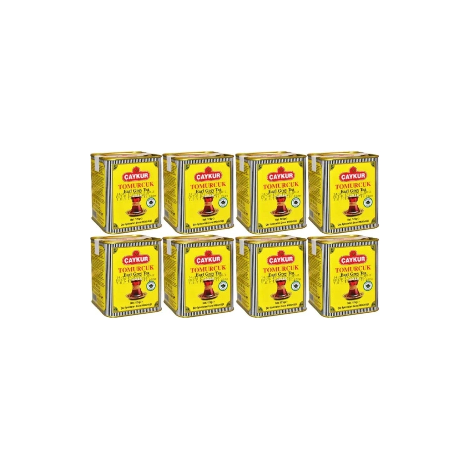Caykur bud tea 125 g Teneke 8 pieces bergamot flavored quality natural leaf tea - MALLTURK