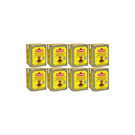 Caykur bud tea 125 g Teneke 8 pieces bergamot flavored quality natural leaf tea - MALLTURK