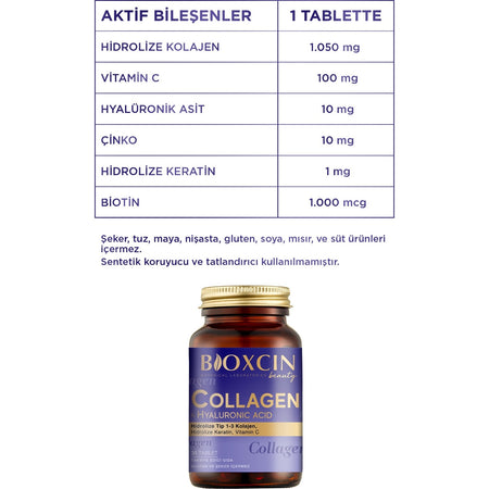 Bioxcin Collagen Tablets