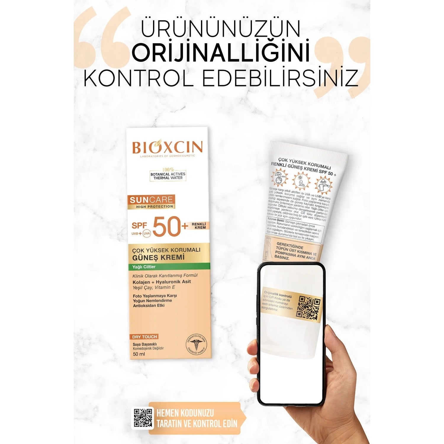 Bioxcin Sun Care SPF50 Sunscreen