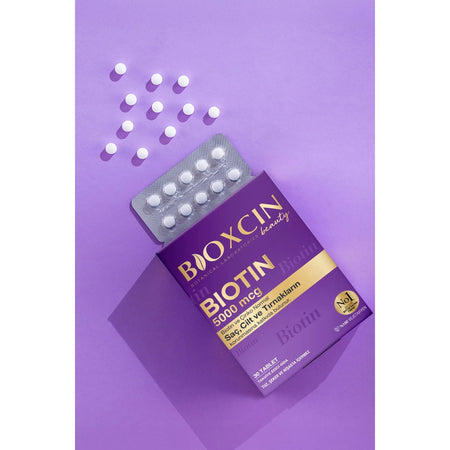Bioxcin Biotin 5000 mcg Tablets