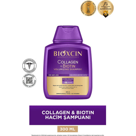 Bioxcin Collagen and Biotin Volume Shampoo