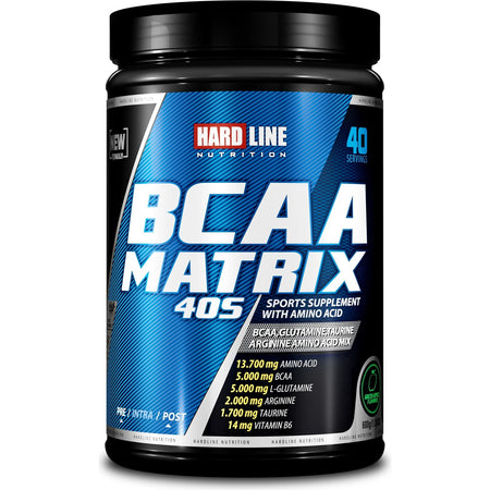 Hardline Nutrition Hardline BCAA Matrix 40S 600 gr Green Apple - MALLTURK