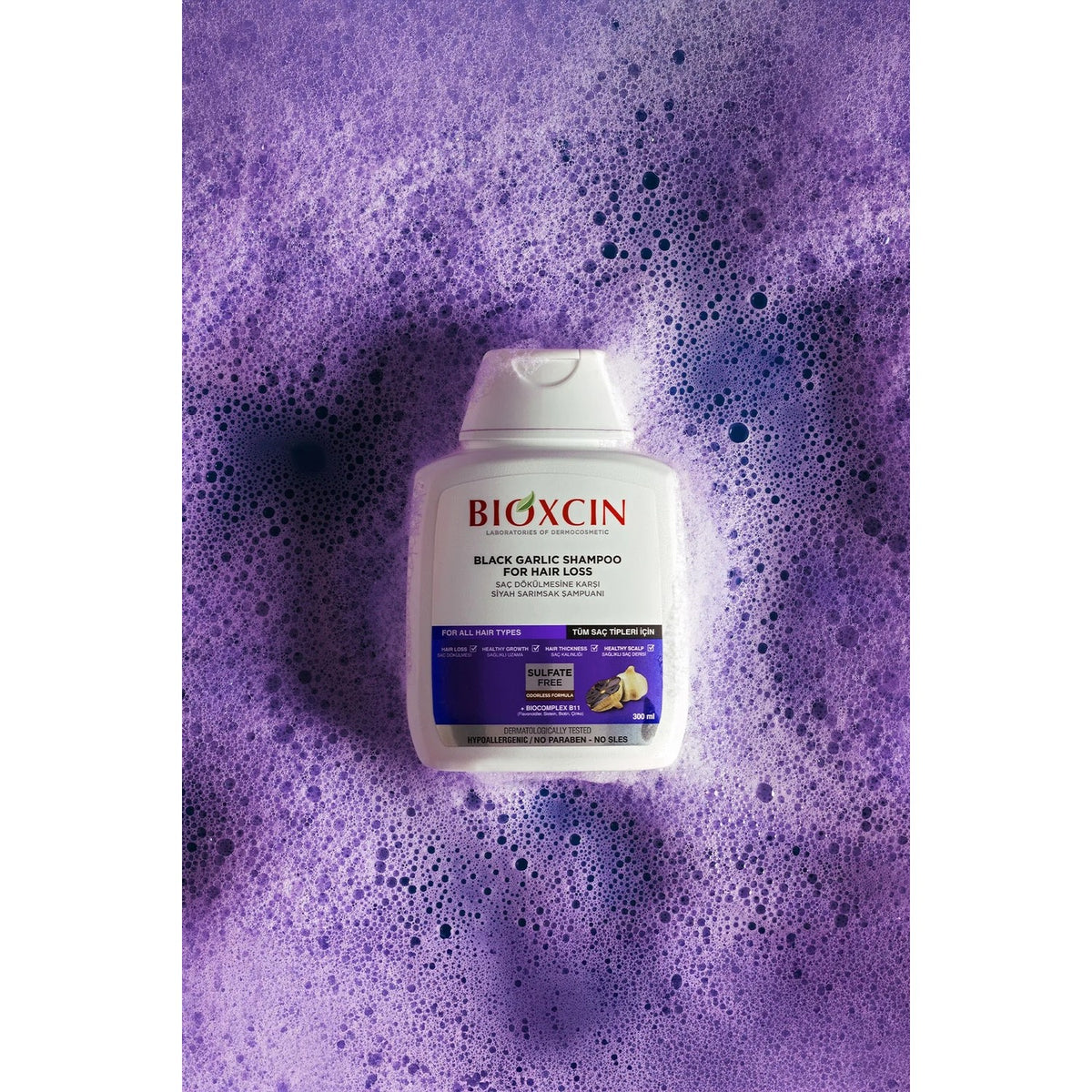 Bioxcin Black Garlic Anti-Hair Loss Shampoo
