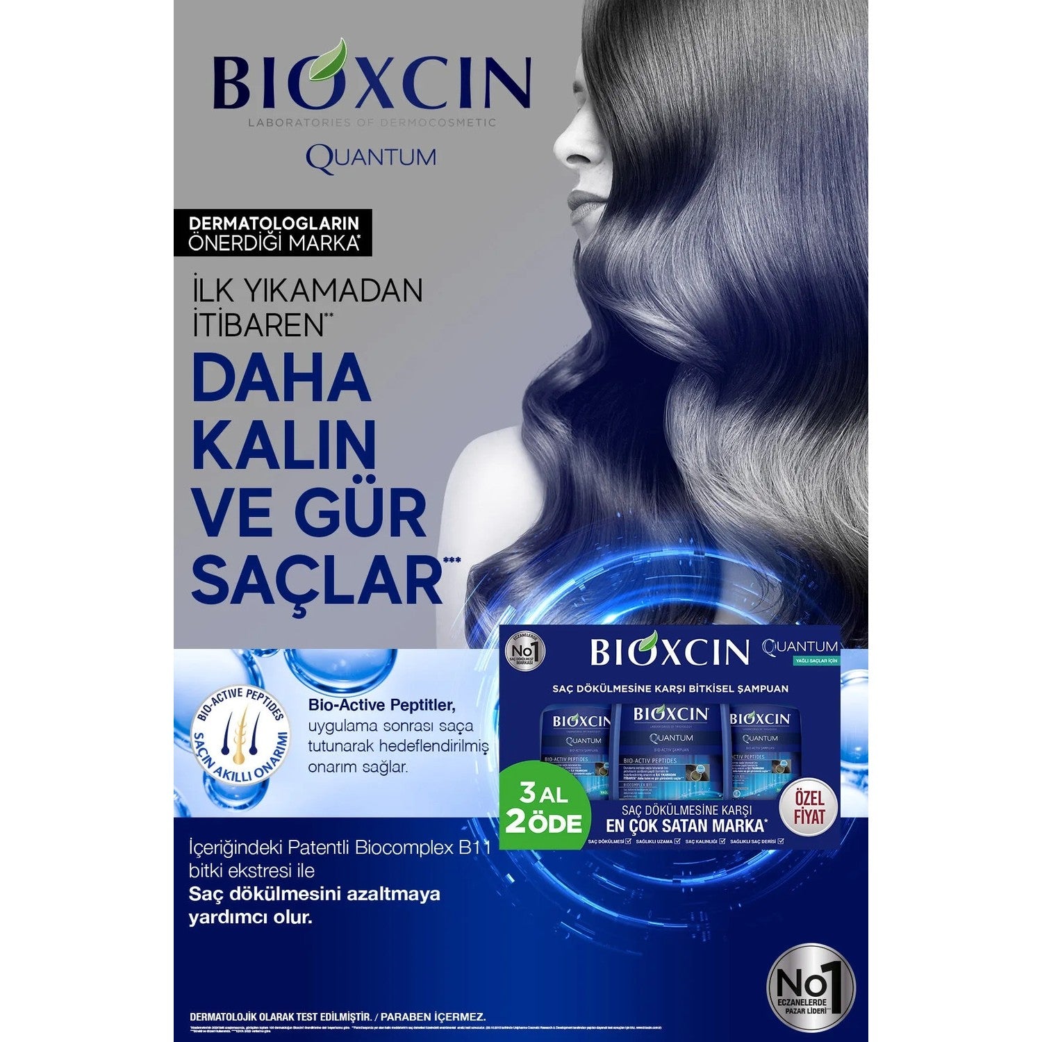 Bioxcin Quantum Oily Hair Shampoo