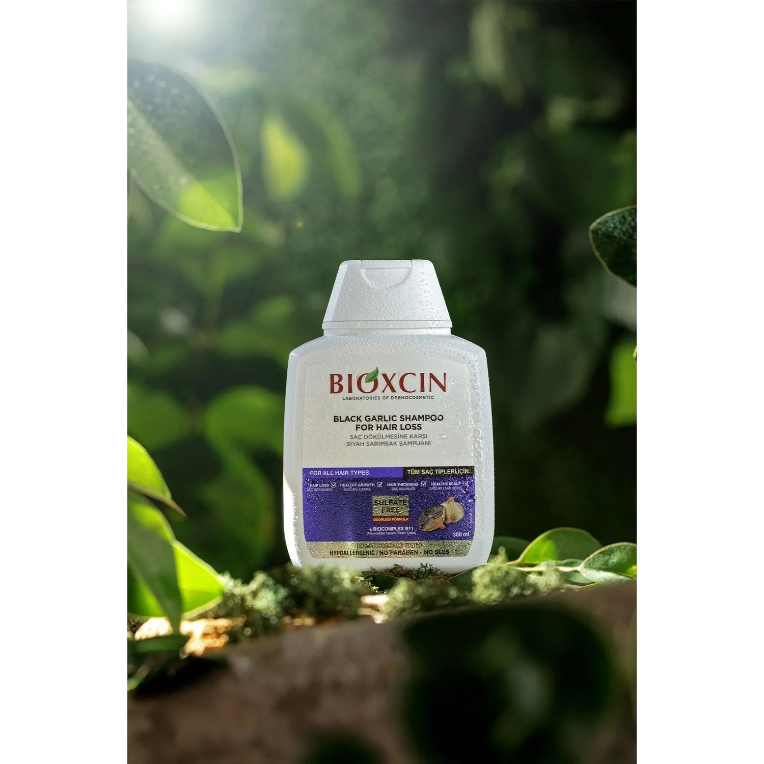 Bioxcin Black Garlic Anti-Hair Loss Shampoo