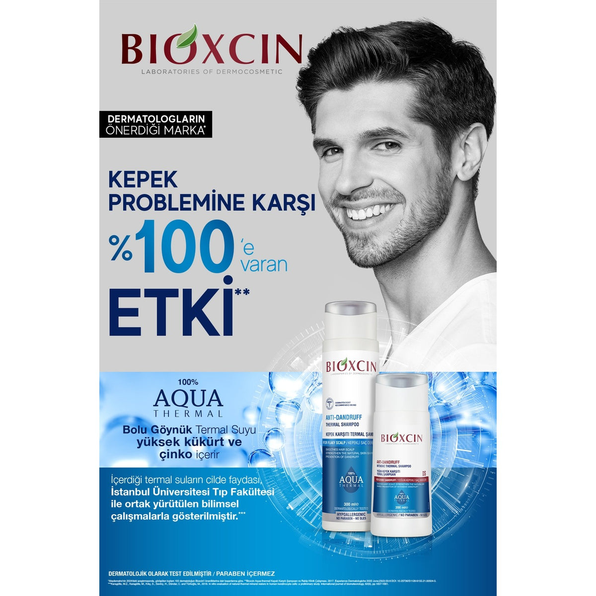 Bioxcin Aqua Thermal Anti-Dandruff Shampoo