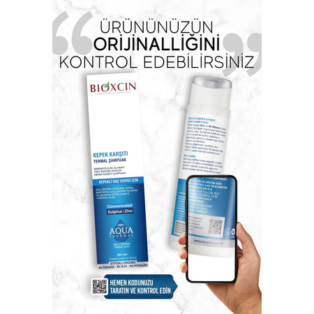 Bioxcin Aqua Thermal Anti-Dandruff Shampoo