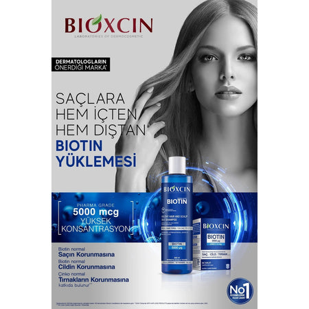 Bioxcin Biotin Anti-Hair Loss Shampoo