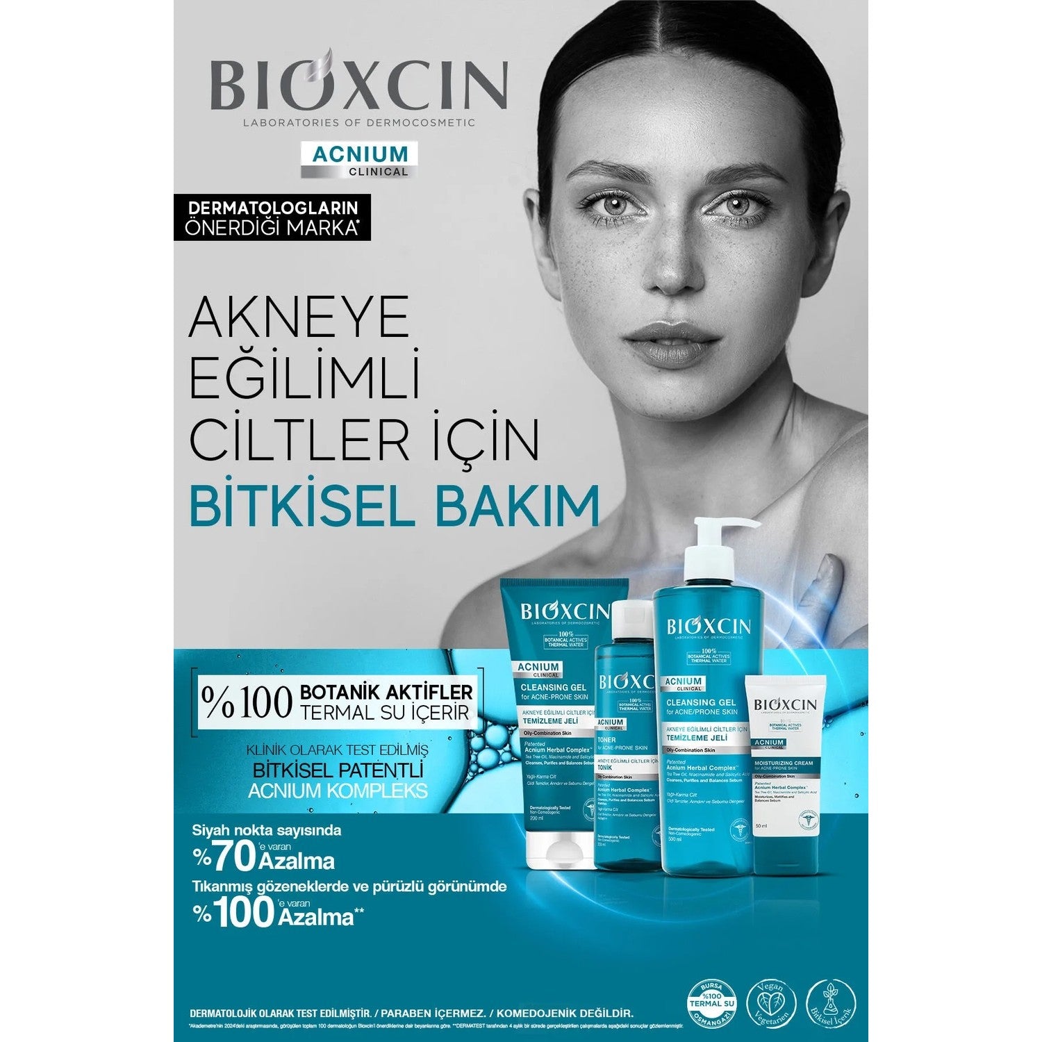 Bioxcin Acnium Sebum Balancing Cream