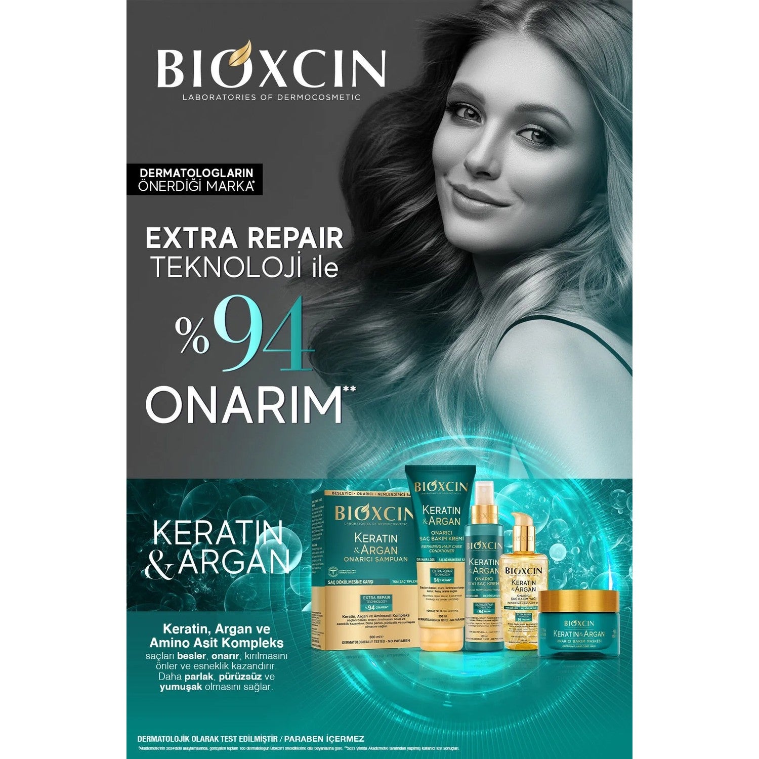 Bioxcin Keratin and Argan Hair Conditioner