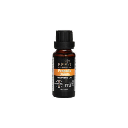 BEE'O Propolis Drops 60 ml Natural and Additive-Free Dietary Supplement - MALLTURK