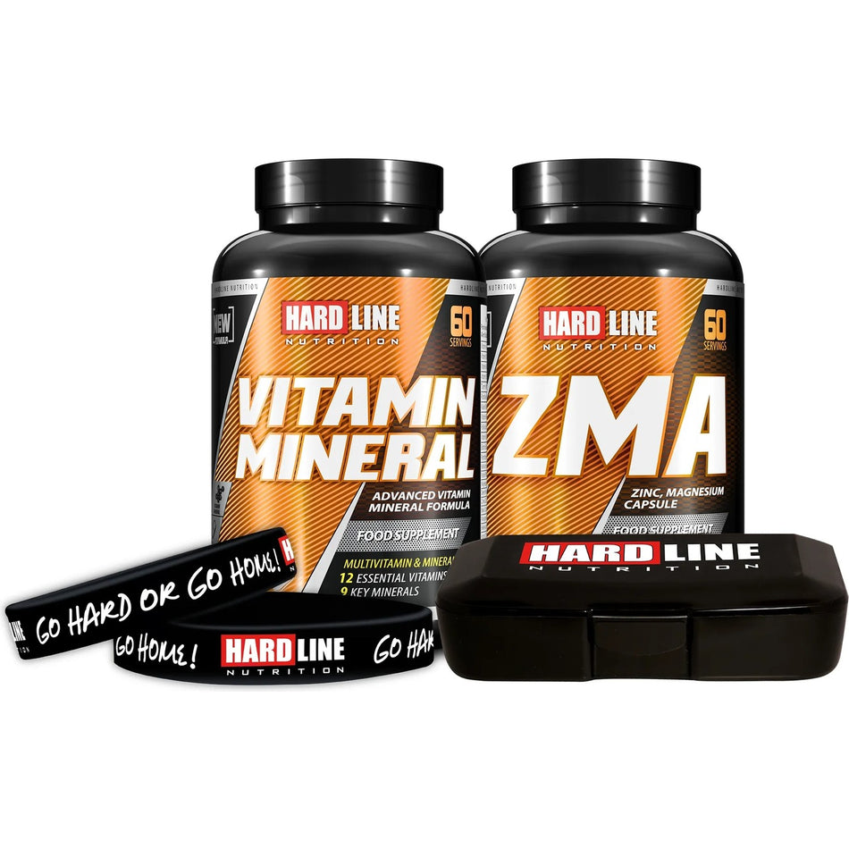 Hardline Nutrition Vitamin Mineral - Zma Set - MALLTURK
