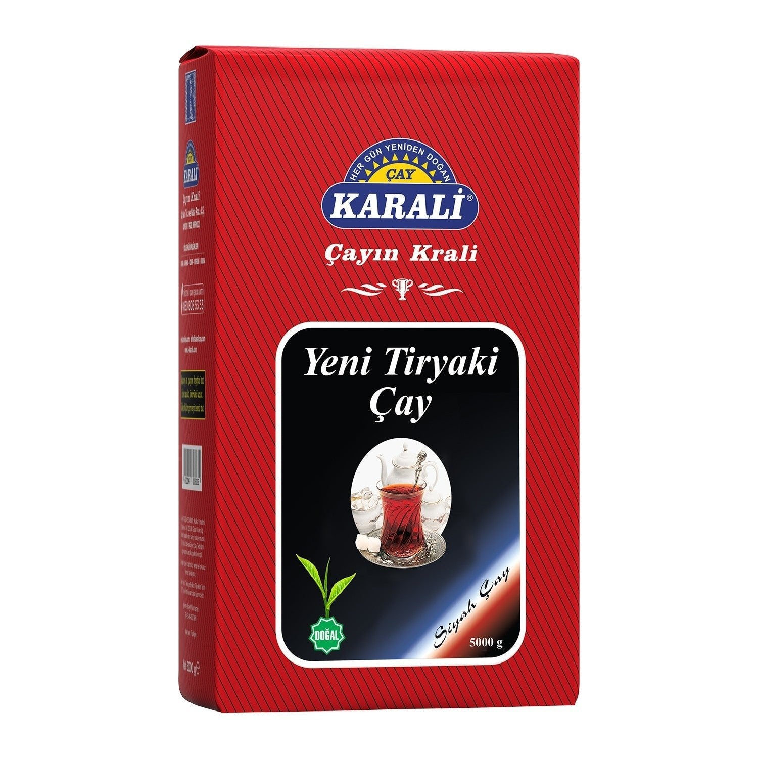 Karali tea Karali Tiryaki loose leaf tea 5000 g black tea Kalitesiyle natural Rize Menseli - MALLTURK