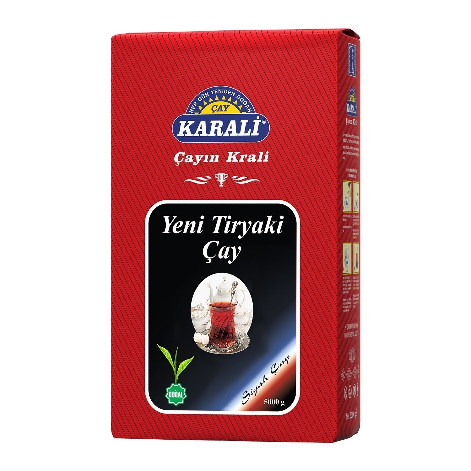 Karali tea Karali Tiryaki loose leaf tea 5000 g black tea Kalitesiyle natural Rize Menseli - MALLTURK