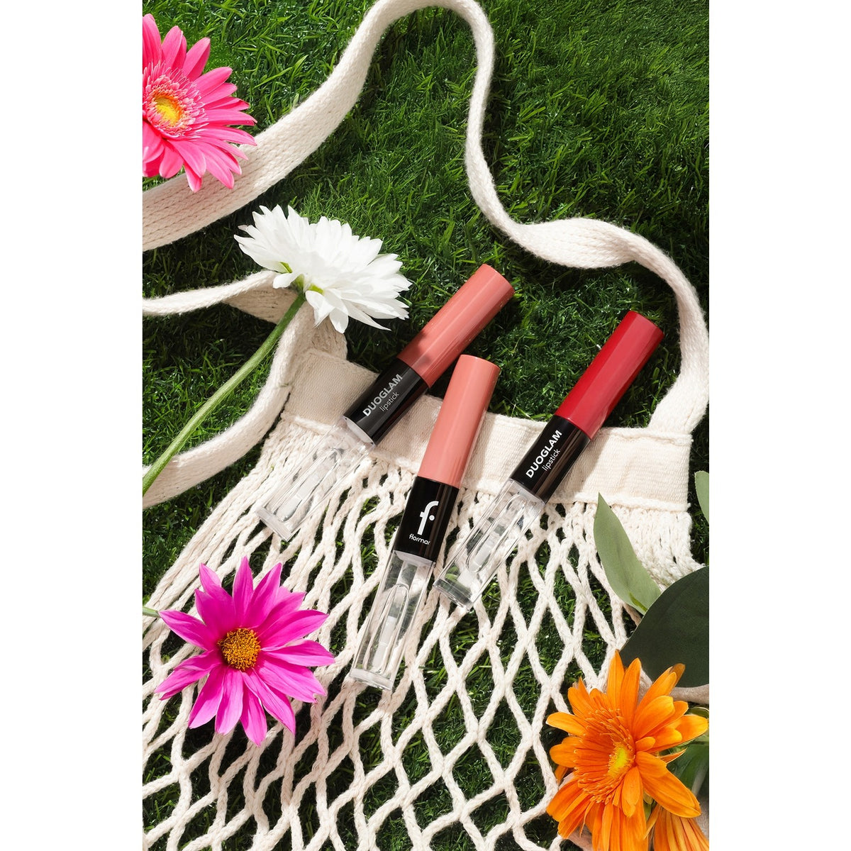 Flormar Duoglam High Pigment Creamy Liquid Lipstick & Ultra Long-Lasting Lip Gloss - MALLTURK