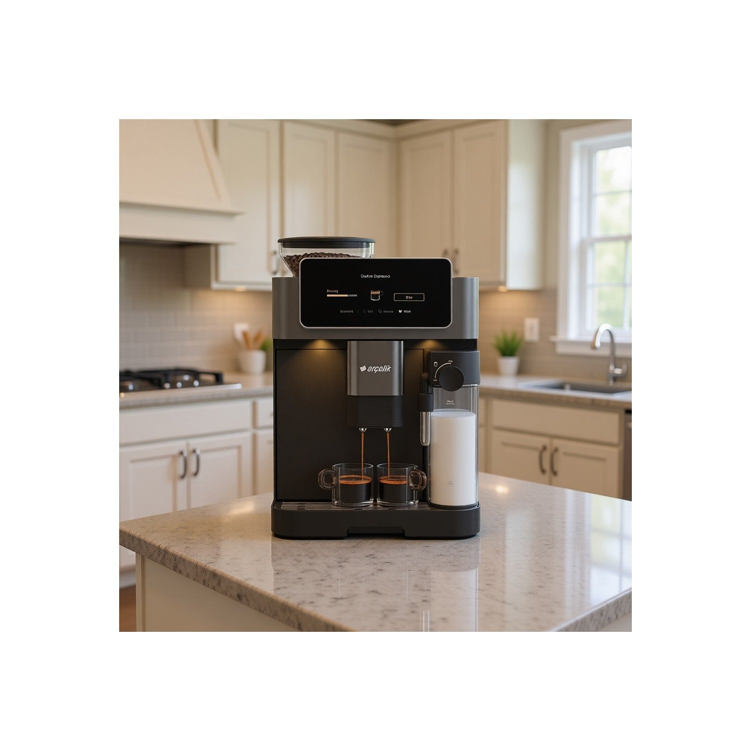 Arcelik EM 9595 Imperium Barista Fully Automatic Espresso Machine - MALLTURK