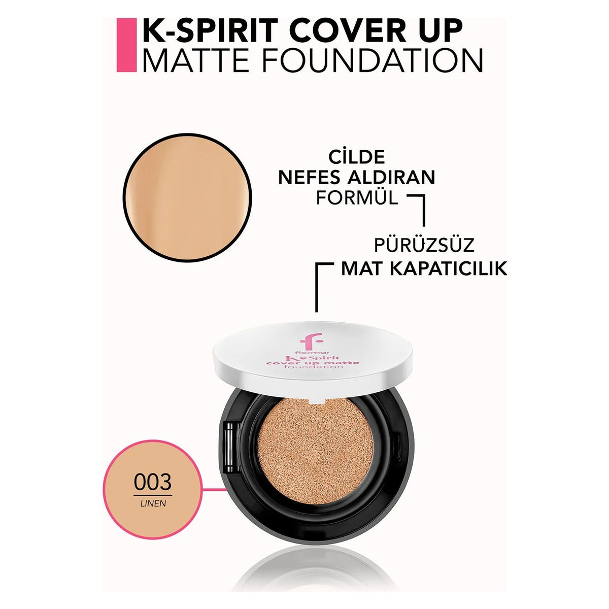 Flormar K-Spirit Cover Up Foundation
