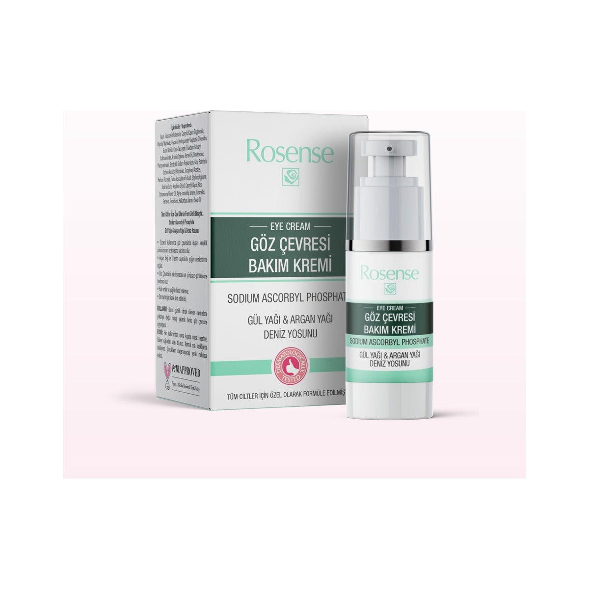 Rosense Eye Contour Care Cream - MALLTURK