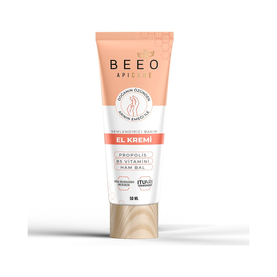 BEE'O Moisturizing With Honey Organic Hand Cream 50 ml - MALLTURK