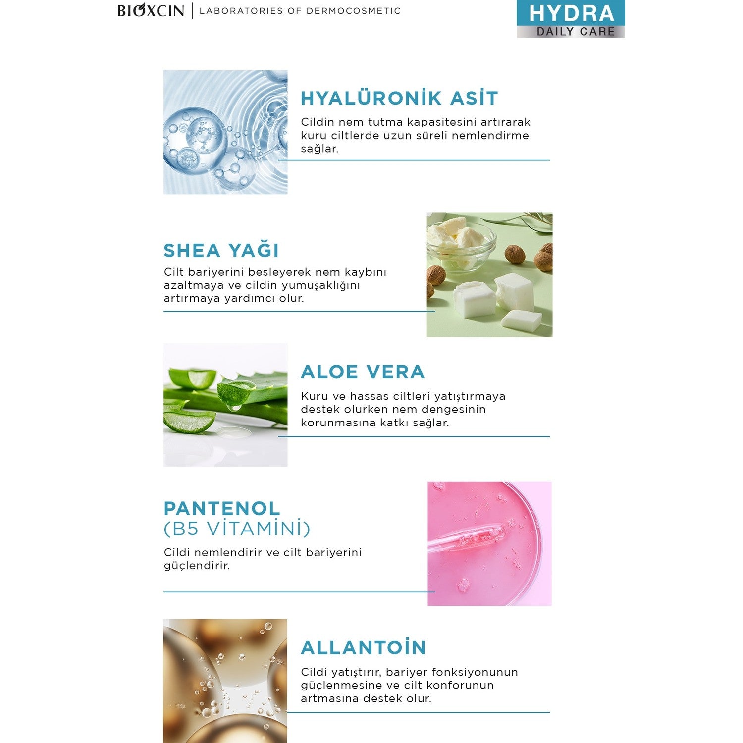 Bioxcin Hydra Moisturizing Face Cream