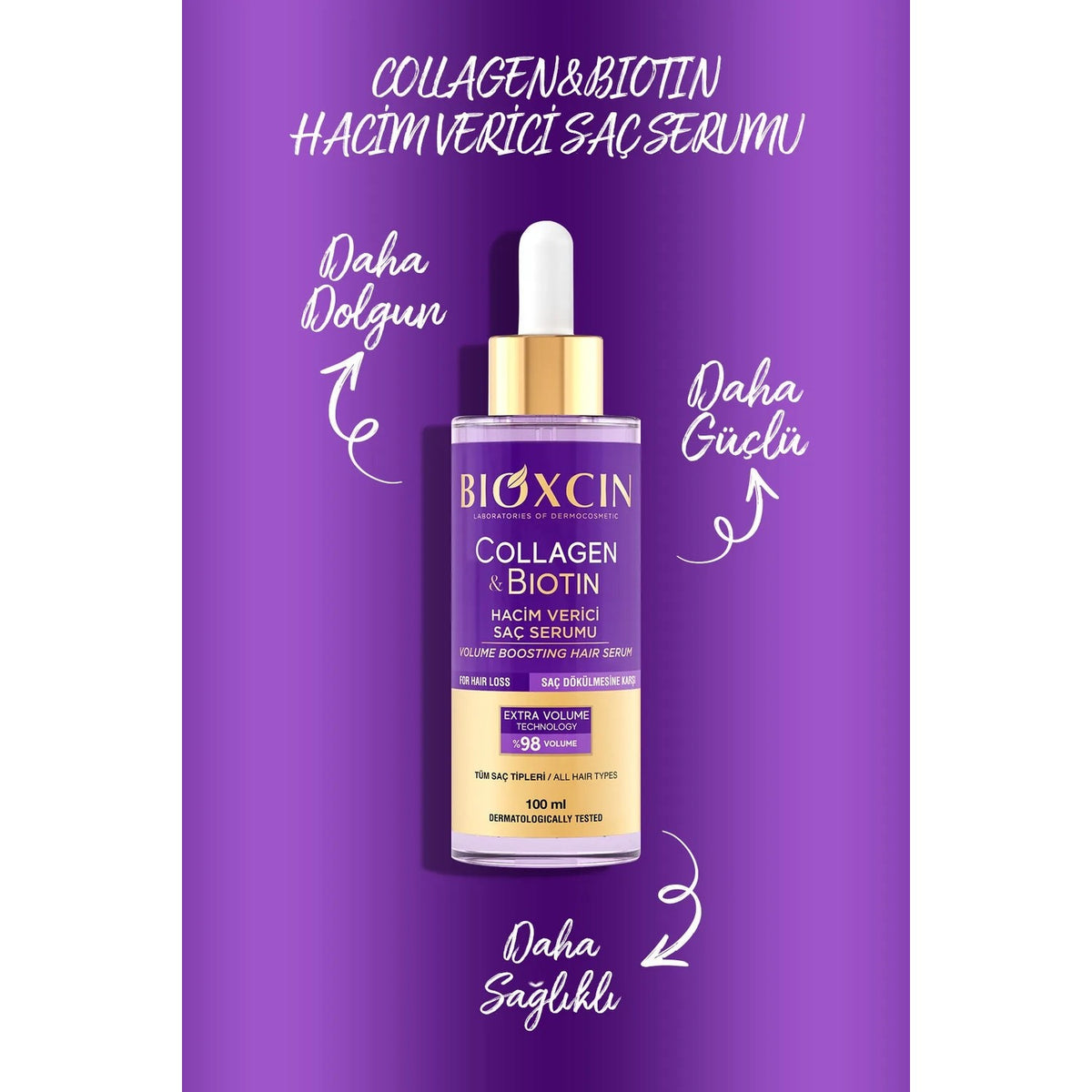 Bioxcin Collagen and Biotin Hair Serum