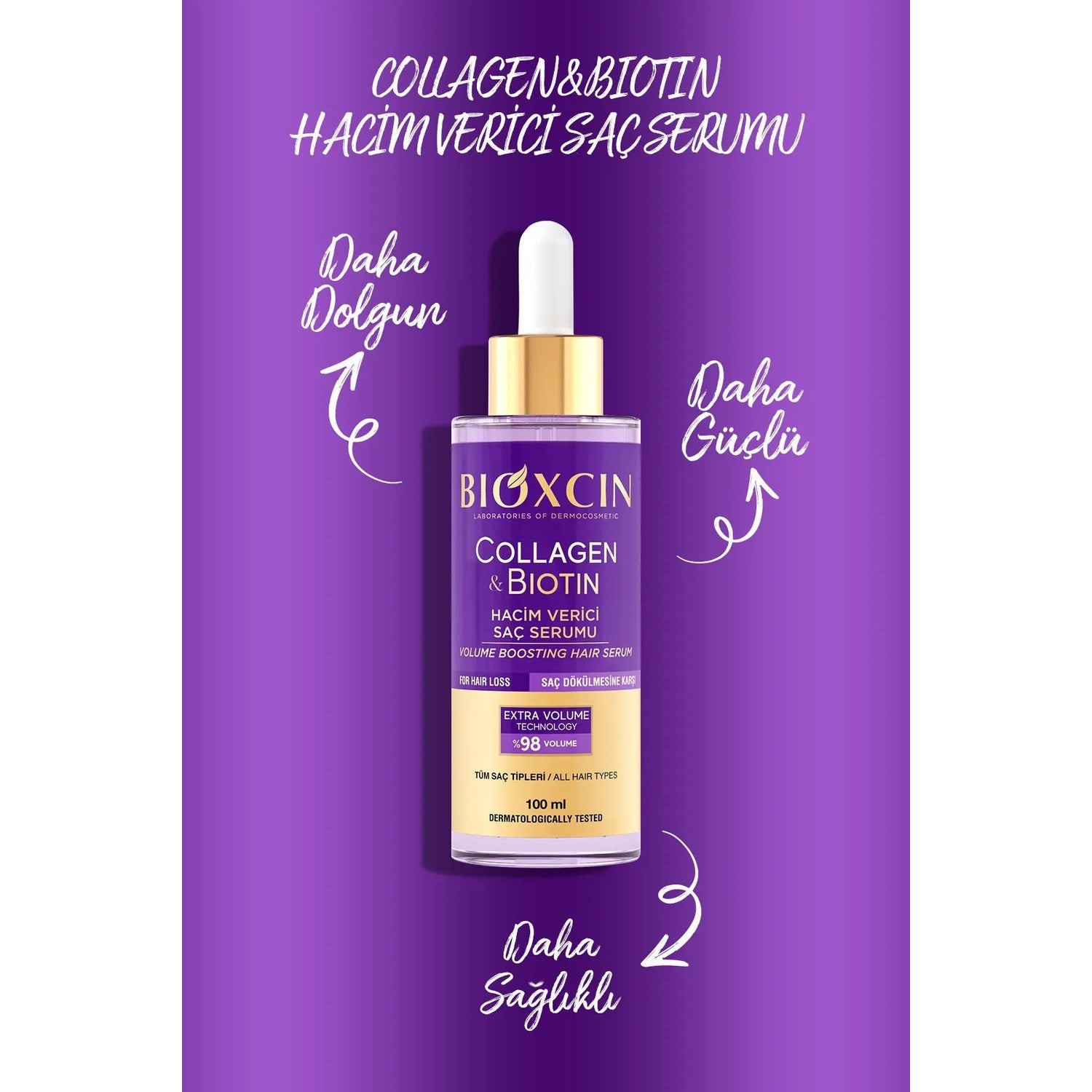 Bioxcin Collagen and Biotin Hair Serum