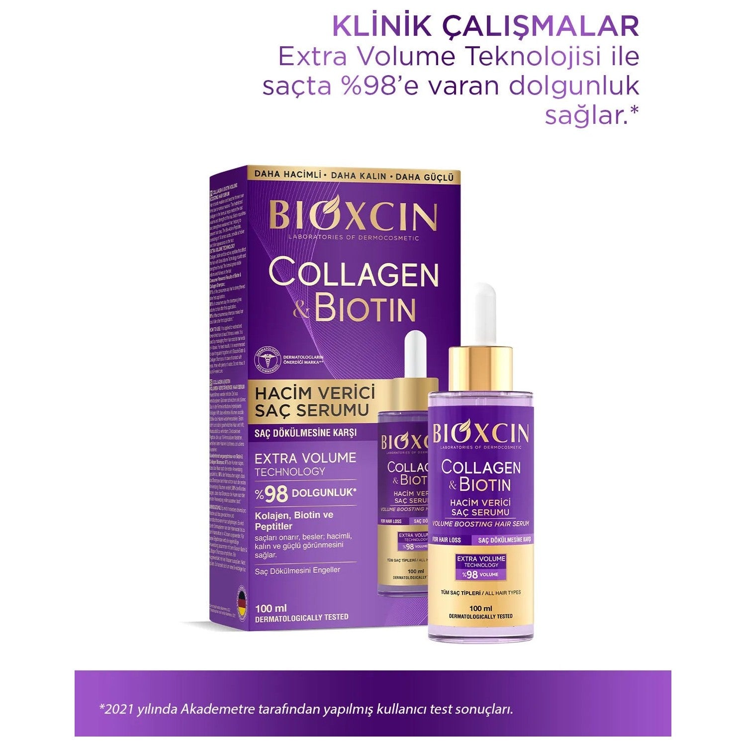Bioxcin Collagen and Biotin Hair Serum