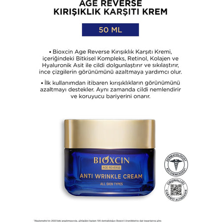 Bioxcin Age Reverse Anti-Wrinkle Cream