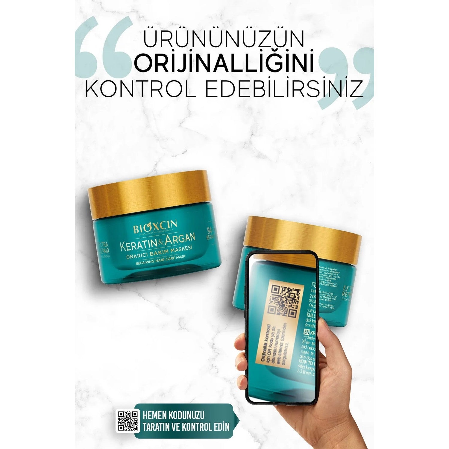 Bioxcin Keratin and Argan Hair Mask