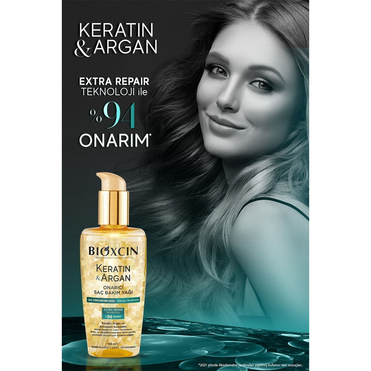 Bioxcin Keratin and Argan Hair Care Set
