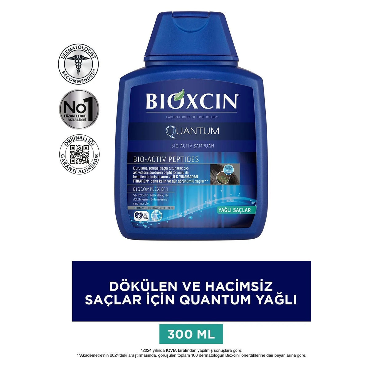 Bioxcin Quantum Oily Hair Shampoo