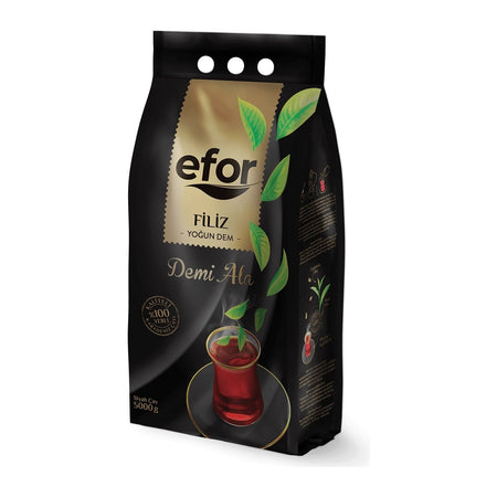 Efor tea sprout Demi Ala 5000 g black tea quality Yogun Dem with Karadeniz Menseli - MALLTURK