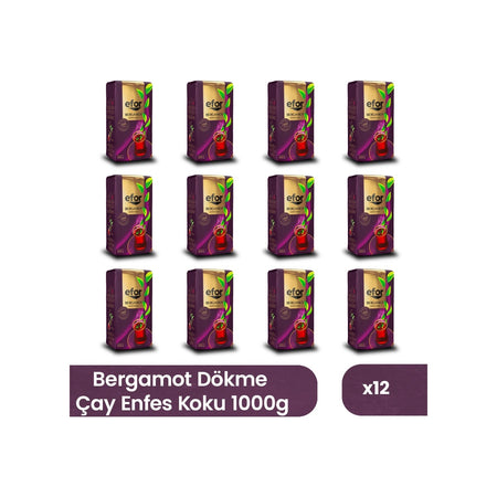 Efor tea Efor bergamot flavored loose leaf black tea 1000 g 12-pack case - MALLTURK
