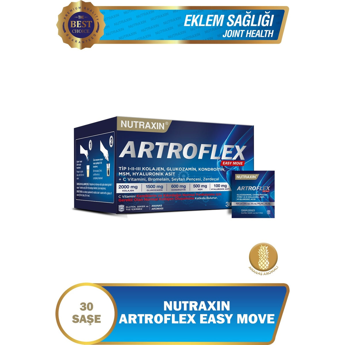 Nutraxin Artroflex Easy Move Sachet 30x6g - MALLTURK