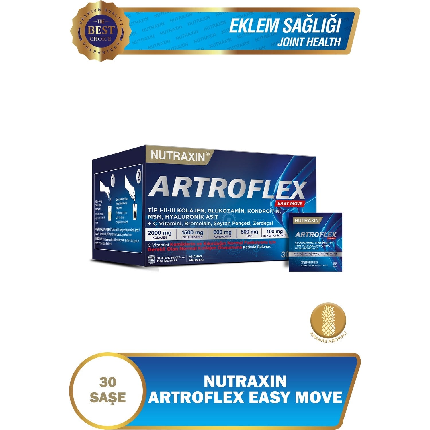 Nutraxin Artroflex Easy Move Sachet 30x6g - MALLTURK