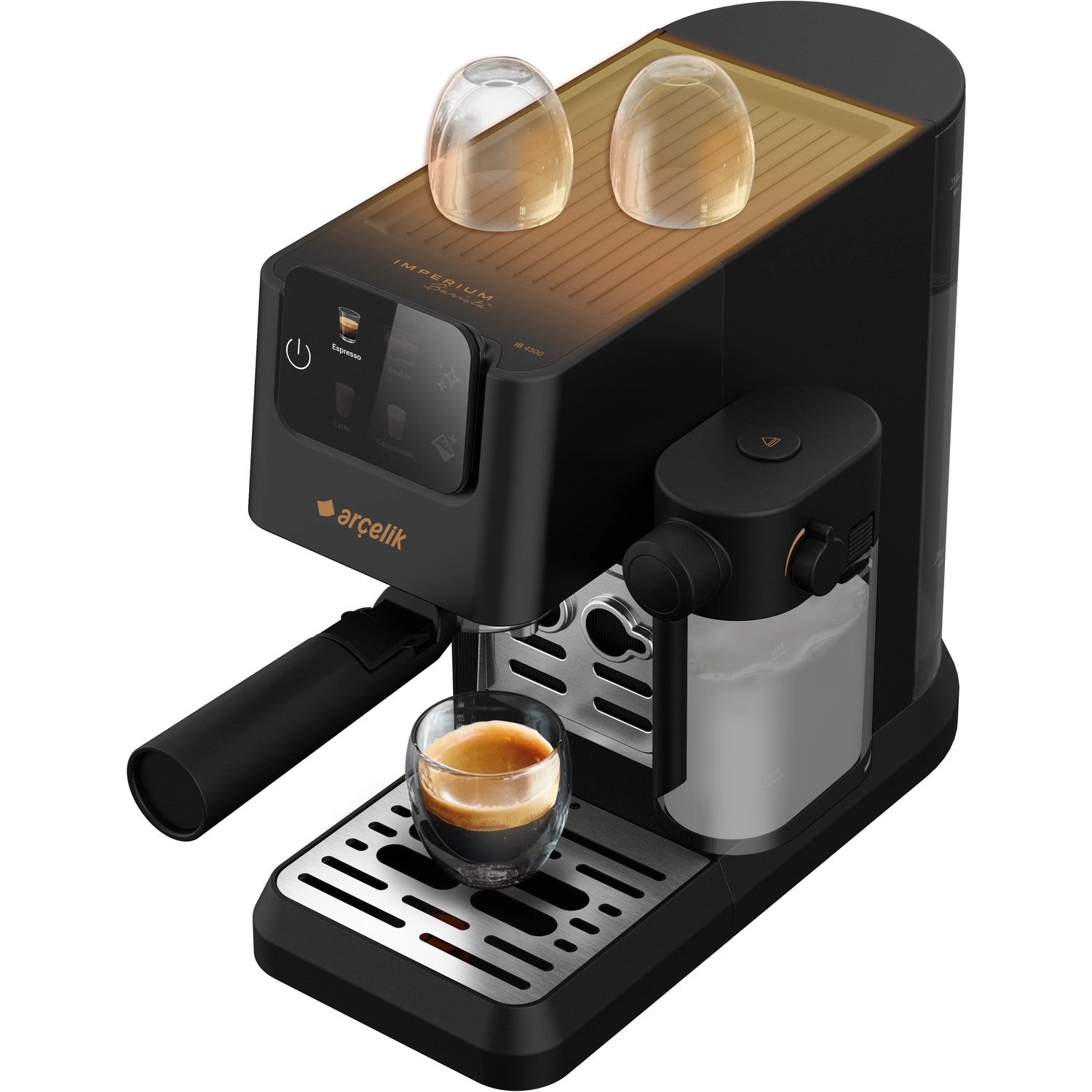 Arcelik EM 3353 Imperium Barista Semi-Automatic Espresso Machine - MALLTURK