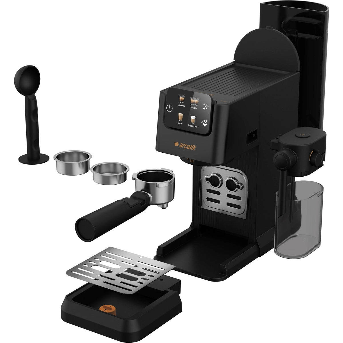 Arcelik EM 3353 Imperium Barista Semi-Automatic Espresso Machine - MALLTURK