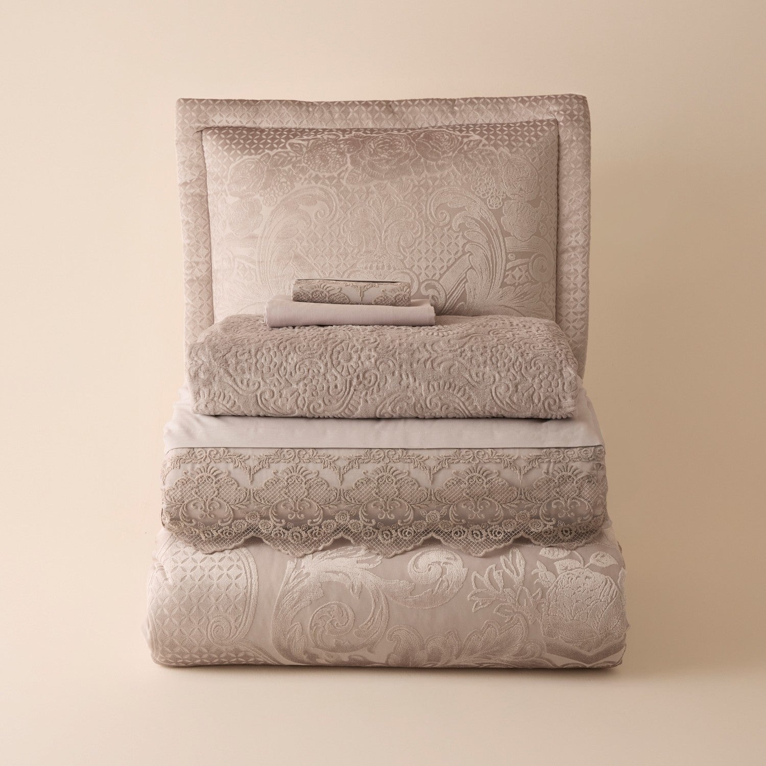 Karaca Home Valeria Best 8-Piece Bridal Set in Stone - MALLTURK