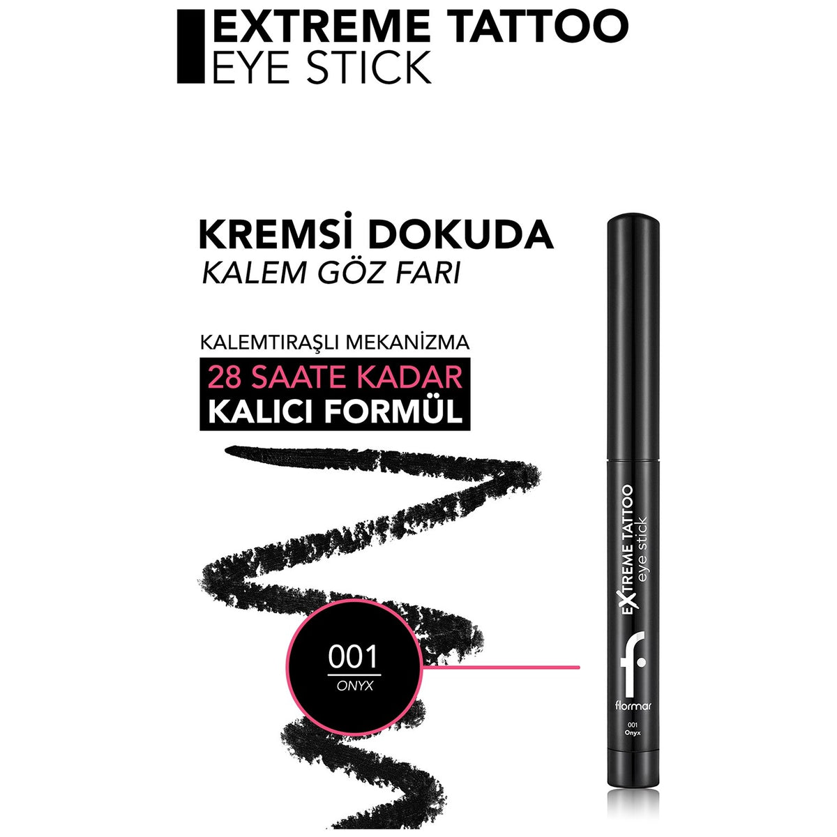 Flormar Extreme Tattoo Eyeliner and Eye Shadow Stick