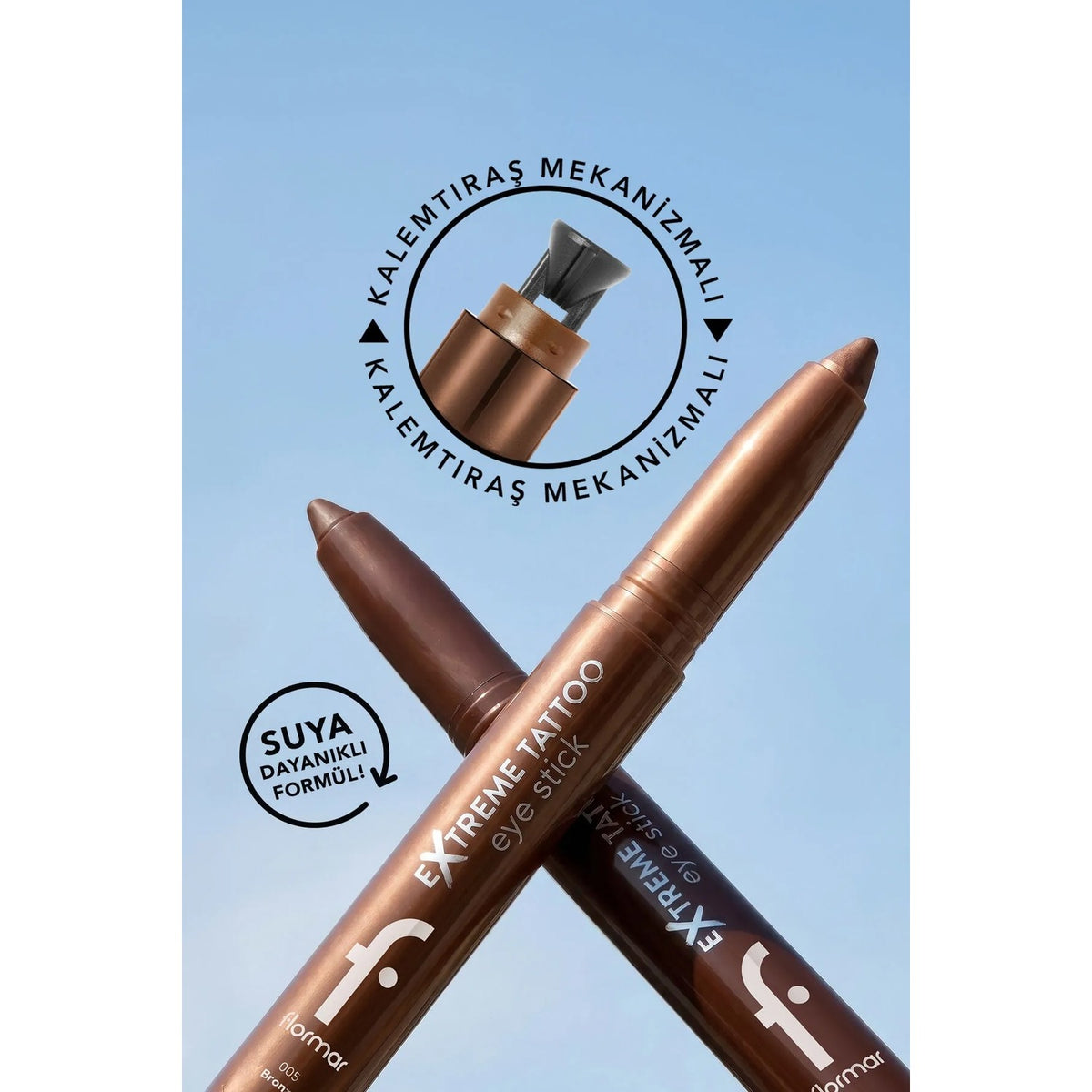 Flormar Extreme Tattoo Eyeliner and Eye Shadow Stick
