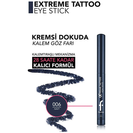 Flormar Extreme Tattoo Eyeliner and Eye Shadow Stick